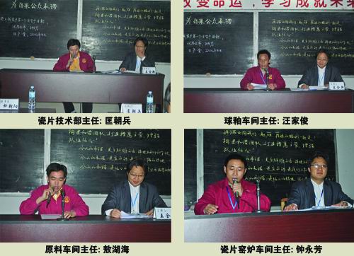 為實(shí)現(xiàn)目標(biāo)承諾—將軍二廠召開誓師大會(huì)
(圖3)