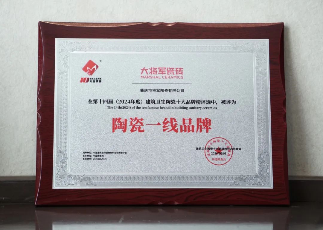 品牌標(biāo)桿，綻耀不凡 ！恭喜大將軍瓷磚榮膺 “陶瓷一線品牌”、 “瓷磚十大品牌”兩大獎(jiǎng)項(xiàng)(圖9)